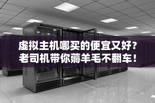 虚拟主机哪买的便宜又好？老司机带你薅羊毛不翻车！