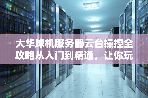 大华球机服务器云台操控全攻略从入门到精通，让你玩转监控“小陀螺”