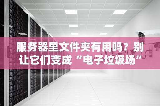 服务器里文件夹有用吗？别让它们变成“电子垃圾场”！