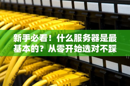 新手必看！什么服务器是最基本的？从零开始选对不踩坑