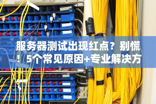 服务器测试出现红点？别慌！5个常见原因+专业解决方案大揭秘