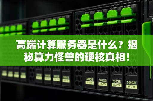 高端计算服务器是什么？揭秘算力怪兽的硬核真相！