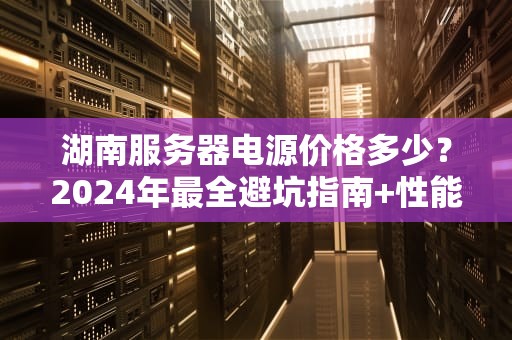湖南服务器电源价格多少？2024年最全避坑指南+性能实测！