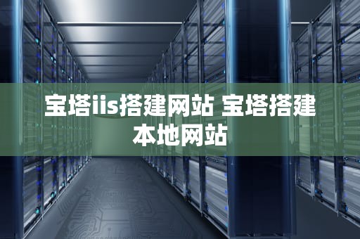 宝塔iis搭建网站 宝塔搭建本地网站