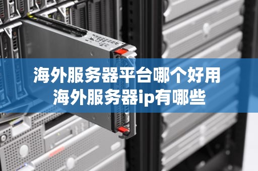 海外服务器平台哪个好用 海外服务器ip有哪些