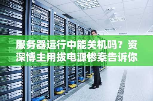 服务器运行中能关机吗？资深博主用拔电源惨案告诉你真相！