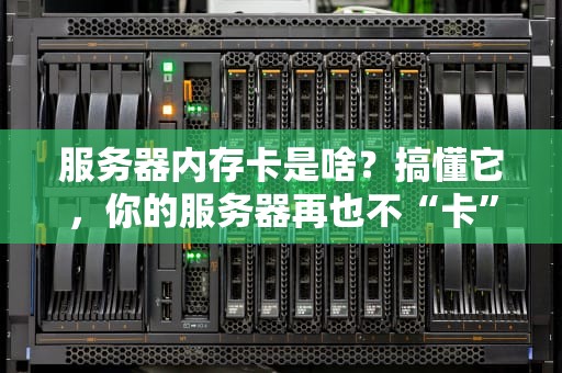服务器内存卡是啥？搞懂它，你的服务器再也不“卡”了！