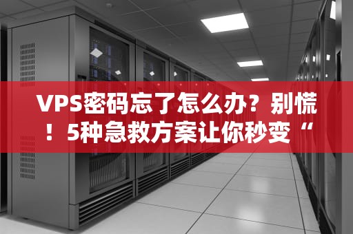 VPS密码忘了怎么办？别慌！5种急救方案让你秒变“黑客”