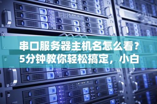 串口服务器主机名怎么看？5分钟教你轻松搞定，小白也能变大神！