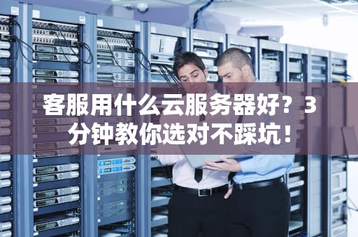 客服用什么云服务器好？3分钟教你选对不踩坑！