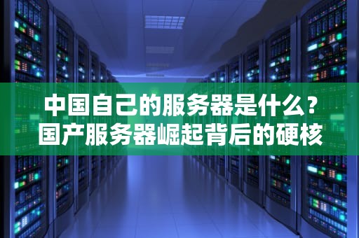 中国自己的服务器是什么？国产服务器崛起背后的硬核科技