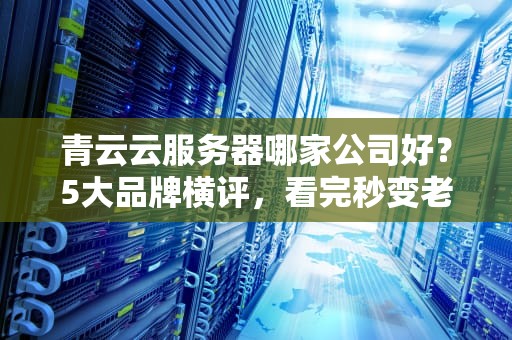 青云云服务器哪家公司好？5大品牌横评，看完秒变老司机！