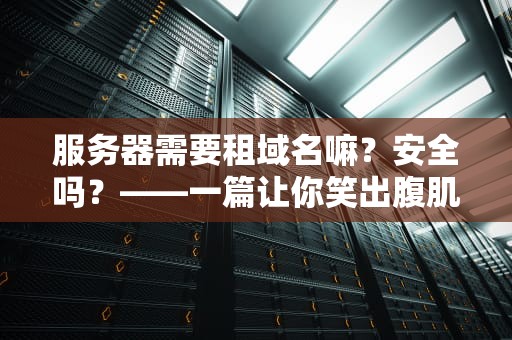服务器需要租域名嘛？安全吗？——一篇让你笑出腹肌的硬核科普