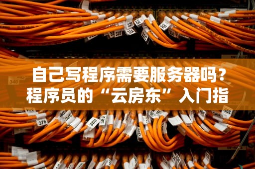 自己写程序需要服务器吗？程序员的“云房东”入门指南