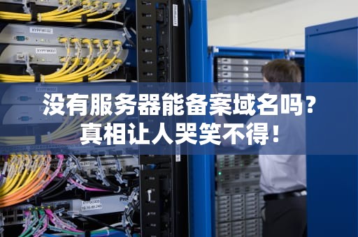 没有服务器能备案域名吗？真相让人哭笑不得！