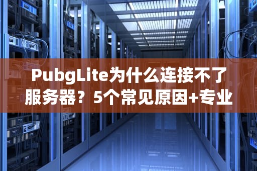 PubgLite为什么连接不了服务器？5个常见原因+专业解决方案大揭秘！