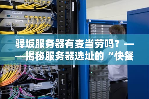 驿坂服务器有麦当劳吗？——揭秘服务器选址的“快餐哲学”