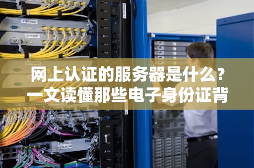 网上认证的服务器是什么？一文读懂那些电子身份证背后的黑科技
