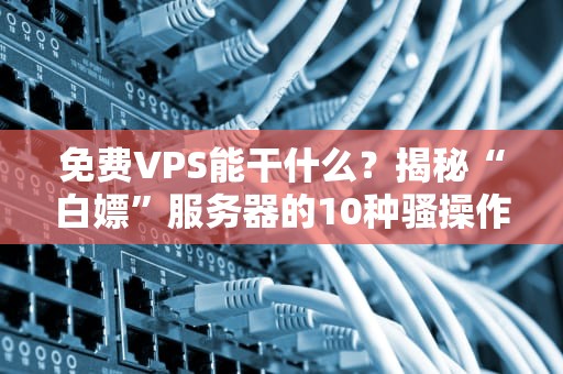 免费VPS能干什么？揭秘“白嫖”服务器的10种骚操作！