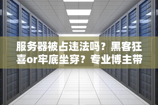 服务器被占违法吗？黑客狂喜or牢底坐穿？专业博主带你吃透法律边界！