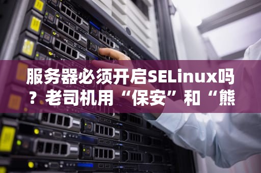 服务器必须开启SELinux吗？老司机用“保安”和“熊孩子”给你讲明白！