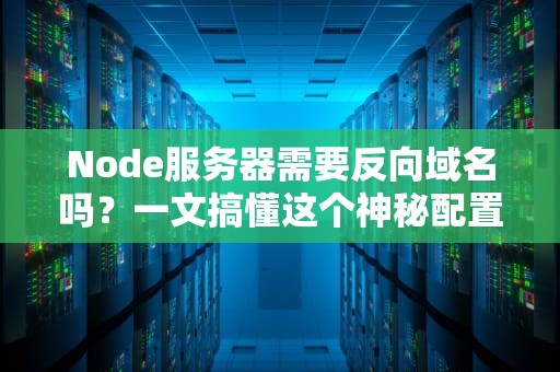 Node服务器需要反向域名吗？一文搞懂这个神秘配置！