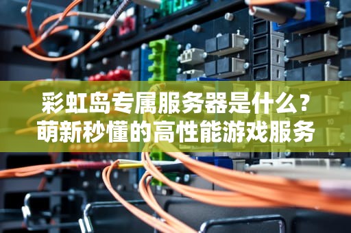 彩虹岛专属服务器是什么？萌新秒懂的高性能游戏服务器科普！