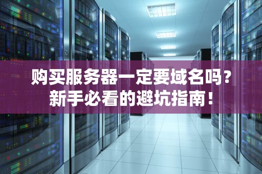 购买服务器一定要域名吗？新手必看的避坑指南！
