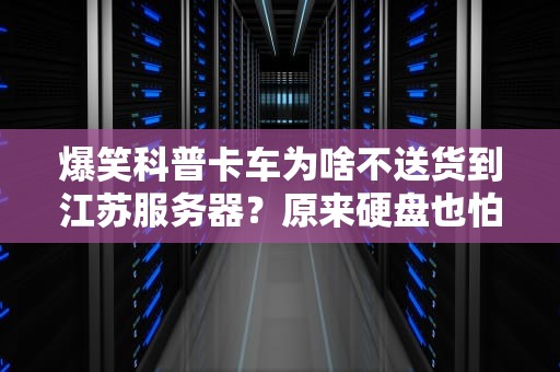爆笑科普卡车为啥不送货到江苏服务器？原来硬盘也怕堵车！