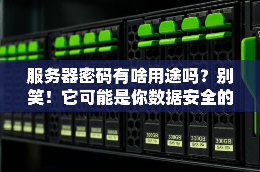 服务器密码有啥用途吗？别笑！它可能是你数据安全的最后一道防线