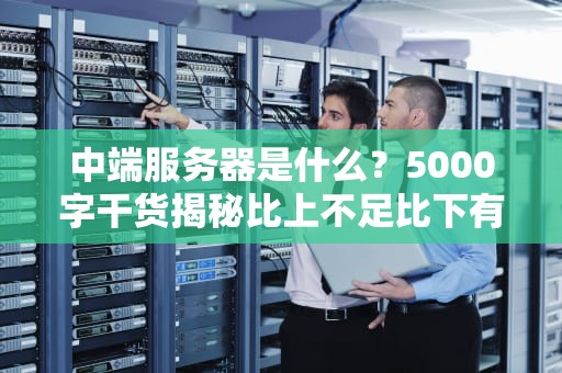 中端服务器是什么？5000字干货揭秘比上不足比下有余的“经济适用男”