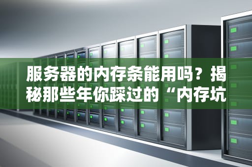 服务器的内存条能用吗？揭秘那些年你踩过的“内存坑”！