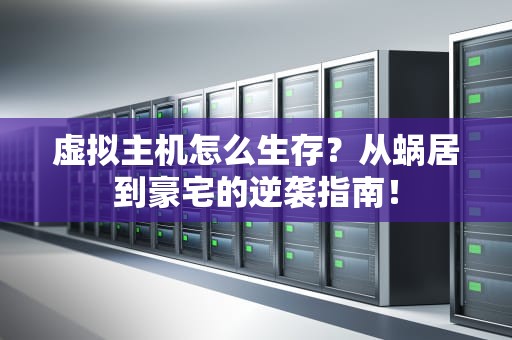 虚拟主机怎么生存？从蜗居到豪宅的逆袭指南！