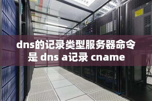 dns的记录类型服务器命令是 dns a记录 cname