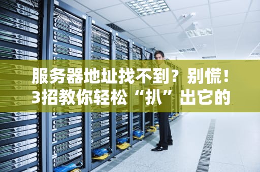 服务器地址找不到？别慌！3招教你轻松“扒”出它的老窝！
