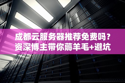 成都云服务器推荐免费吗？资深博主带你薅羊毛+避坑指南！