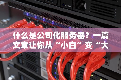 什么是公司化服务器？一篇文章让你从“小白”变“大神”！