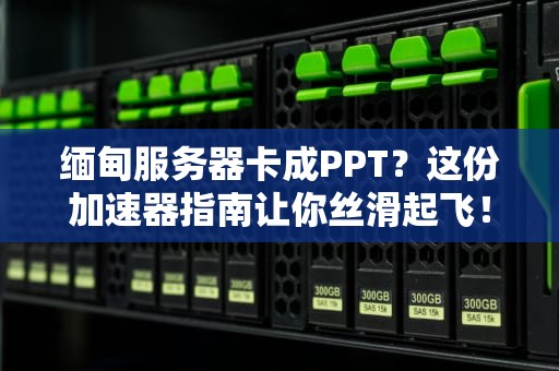 缅甸服务器卡成PPT？这份加速器指南让你丝滑起飞！