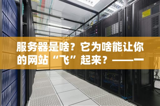 服务器是啥？它为啥能让你的网站“飞”起来？——一篇看懂服务器的终极指南
