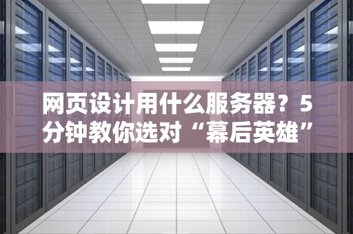 网页设计用什么服务器？5分钟教你选对“幕后英雄”！