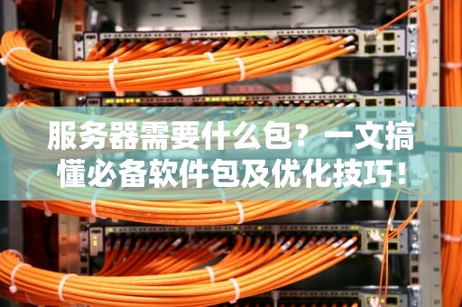 服务器需要什么包？一文搞懂必备软件包及优化技巧！