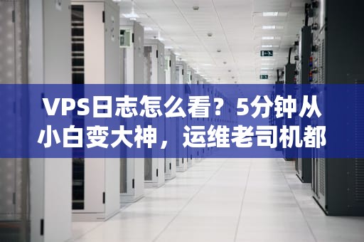 VPS日志怎么看？5分钟从小白变大神，运维老司机都直呼内行！