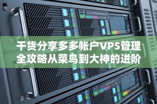 干货分享多多帐户VPS管理全攻略从菜鸟到大神的进阶之路