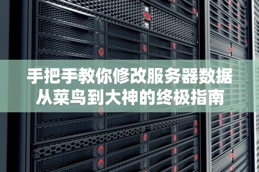 手把手教你修改服务器数据从菜鸟到大神的终极指南