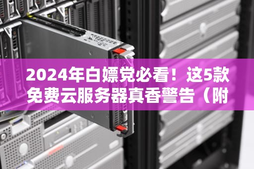 2024年白嫖党必看！这5款免费云服务器真香警告（附避坑指南）