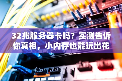 32兆服务器卡吗？实测告诉你真相，小内存也能玩出花！