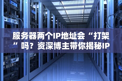 服务器两个IP地址会“打架”吗？资深博主带你揭秘IP冲突那些事儿！