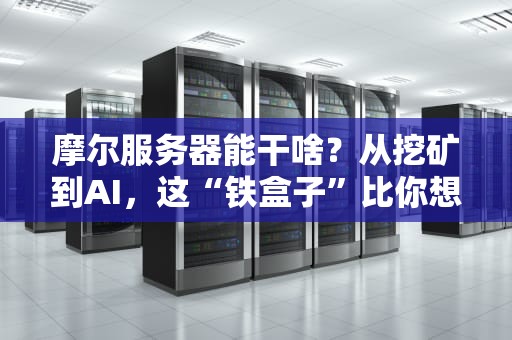 摩尔服务器能干啥？从挖矿到AI，这“铁盒子”比你想象的更万能！