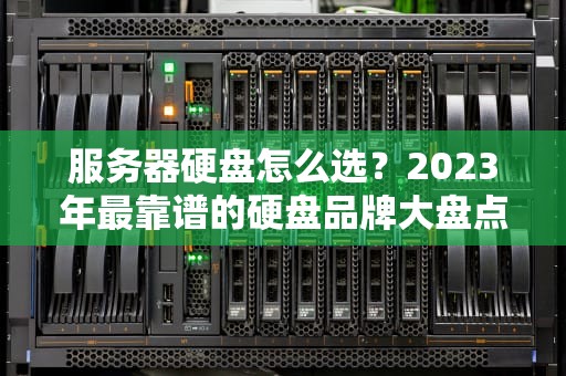 服务器硬盘怎么选？2023年最靠谱的硬盘品牌大盘点，老司机带你避坑！