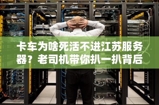 卡车为啥死活不进江苏服务器？老司机带你扒一扒背后的数字交通规则